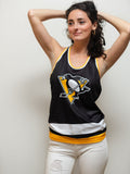 Pittsburgh Penguins Women's Racerback Hockey Tank hockey tanks BenchClearers 