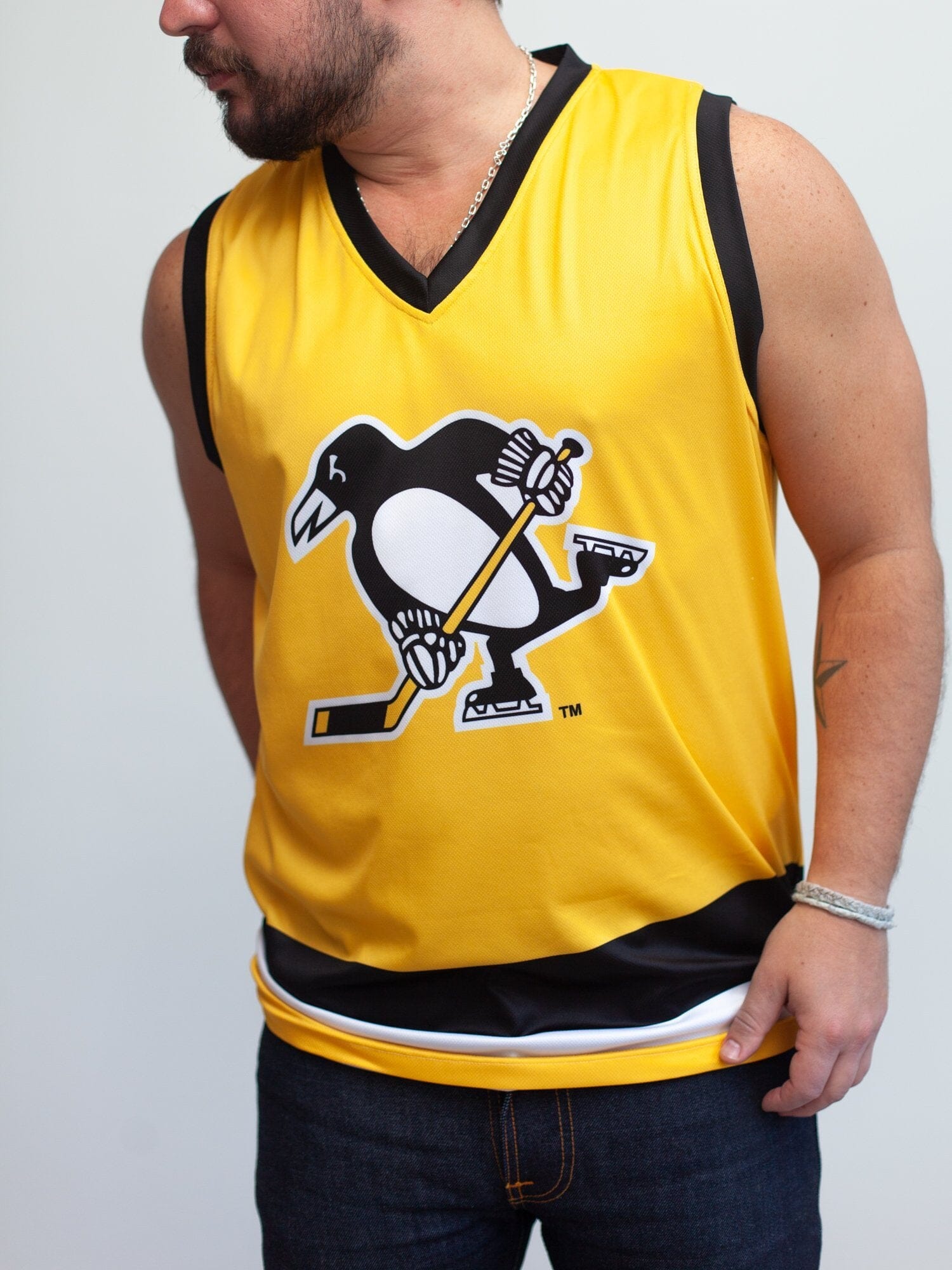Pittsburgh Penguins Alternate Hockey Tank - Front - Life2