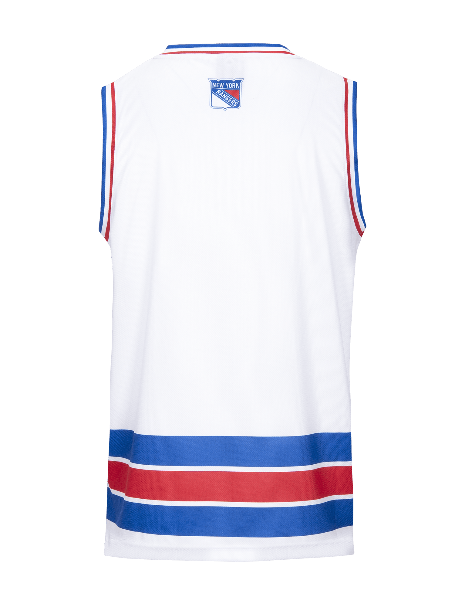 New York Rangers Away Hockey Tank - S / White / Polyester