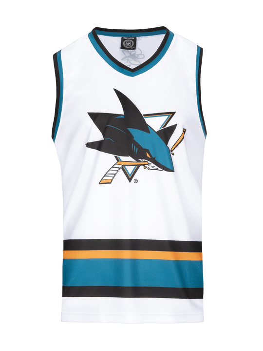 San Jose Sharks AWAY Hockey Tank hockey tanks BenchClearers 