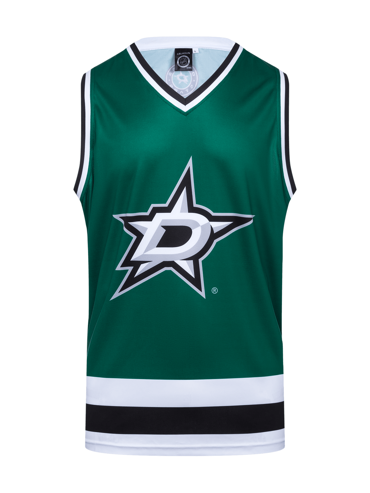 Dallas Stars Blackout Alternate Hockey Tank - XXXL / Black / Polyester