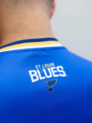 Vintage St. Louis Blues Women's XL 3rd Jersey Arch Logo NHL Hockey