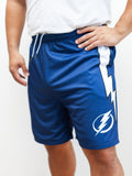 Tampa Bay Lightning Mesh Hockey Shorts Hockey Shorts BenchClearers S Blue Polyester