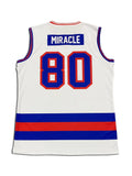 USA Miracle on Ice 1980 Away Hockey Tank - Ghost Back