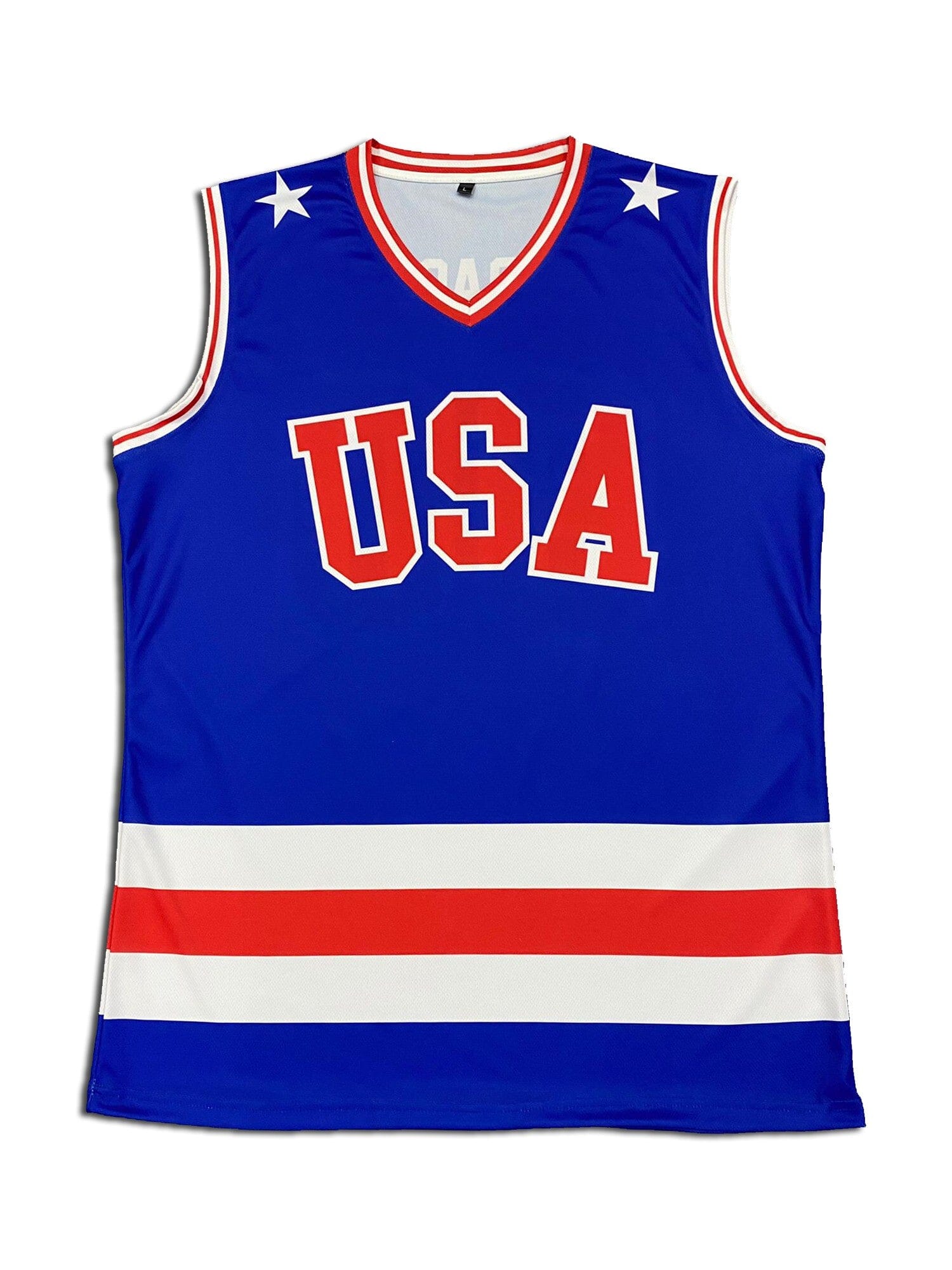 USA Miracle on Ice 1980 Hockey Tank - Ghost Front