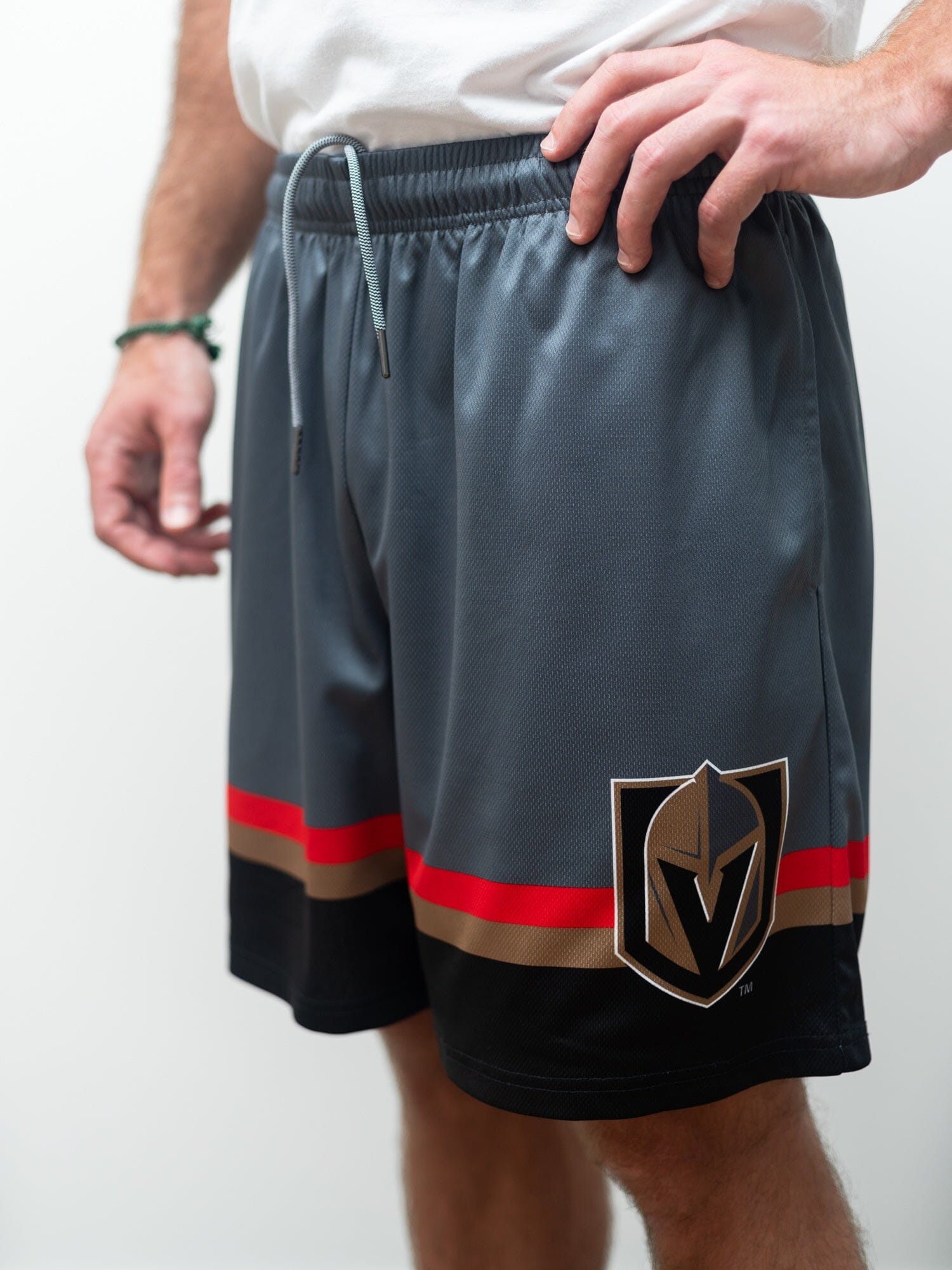 Las Vegas Golden Knights Mesh Hockey Shorts - Front