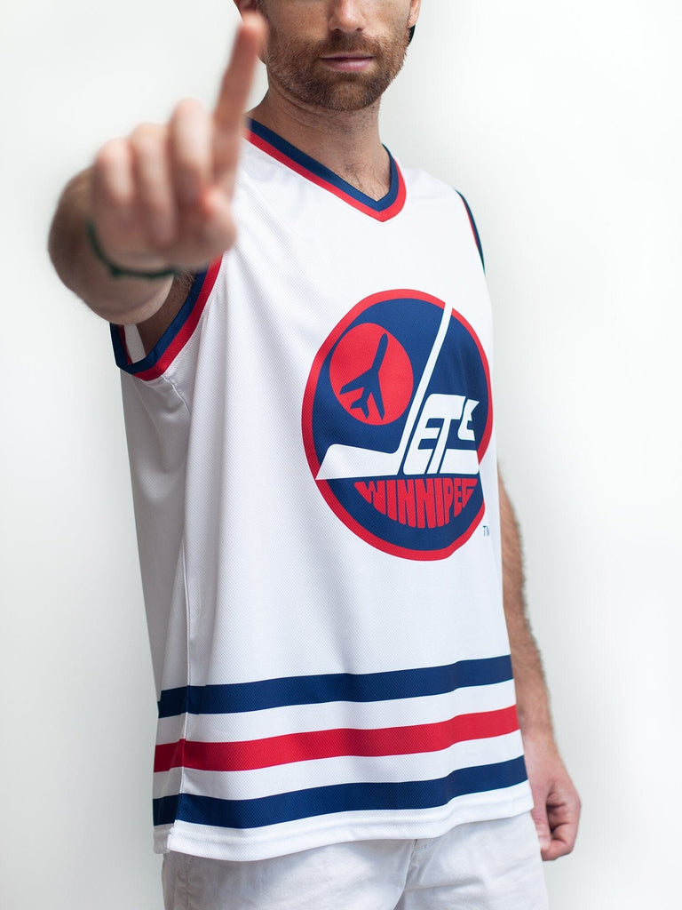 Winnipeg Jets Retro Alternate Hockey Tank Bench Clearers