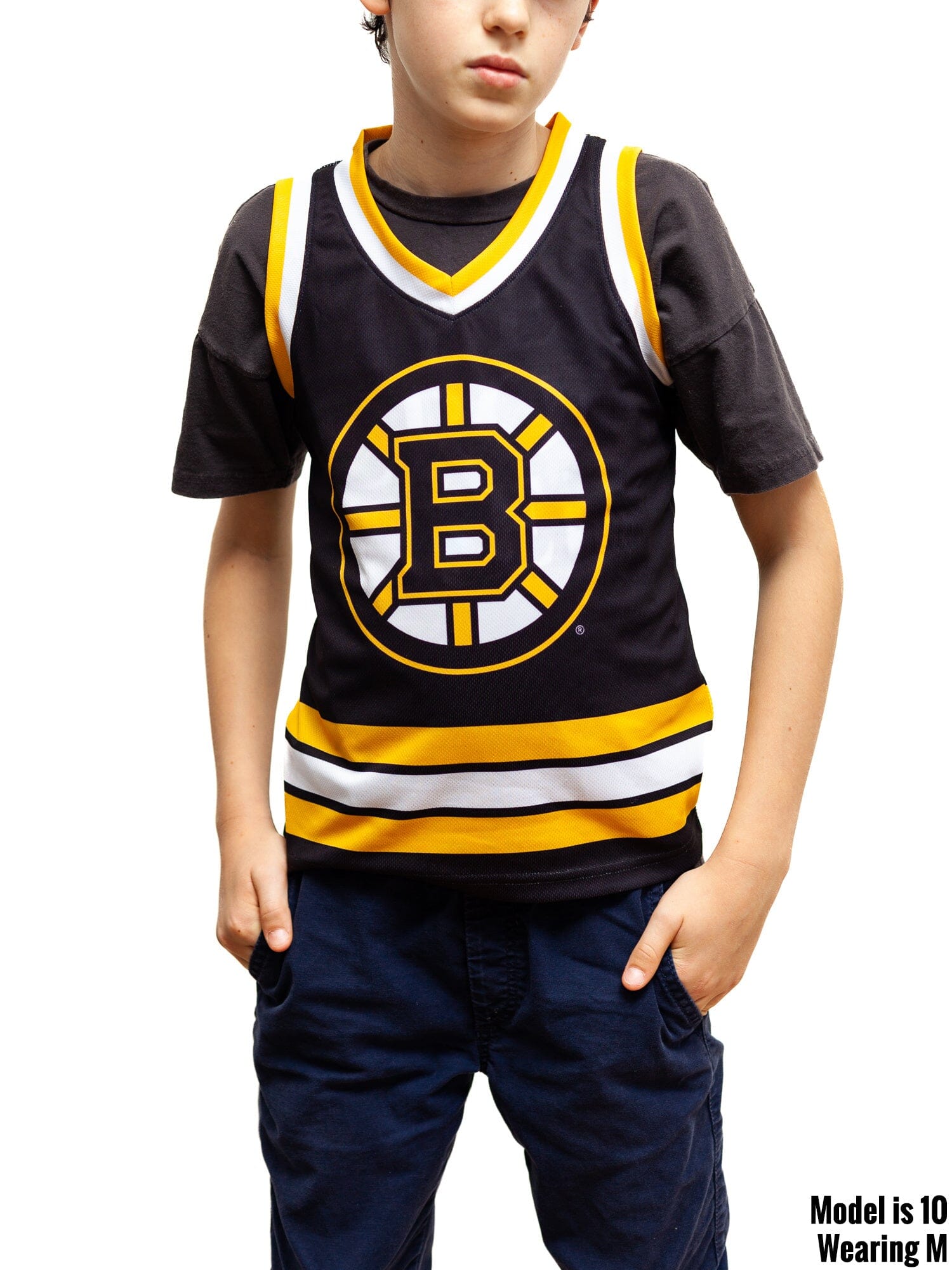 Boston Bruins Hockey Tank - S / Black / Polyester